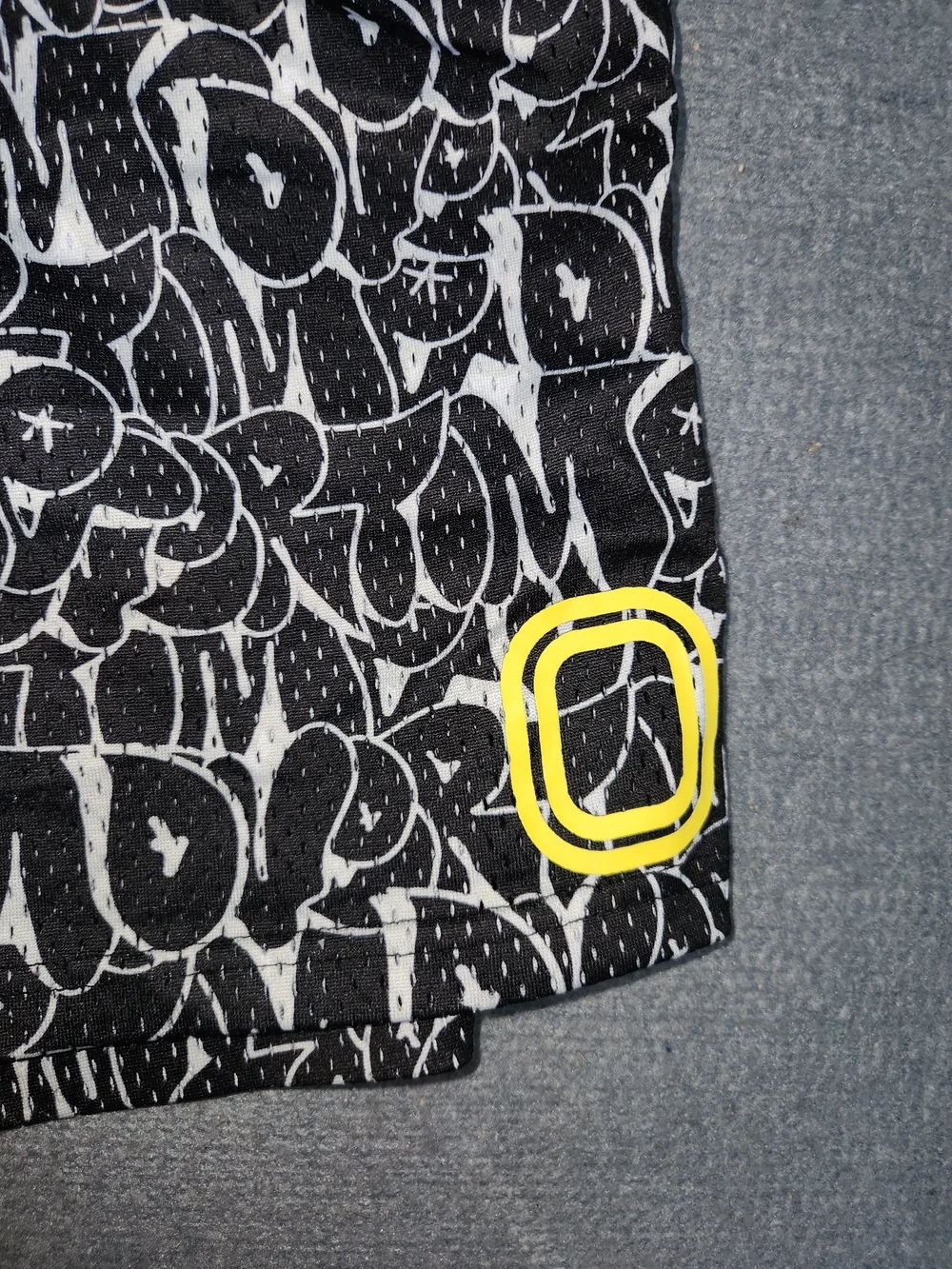 Black and White Graphic Shorts #346